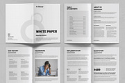 White Paper Template, a Brochure Template by ContestDesign (Thumbnail 2 of 3)