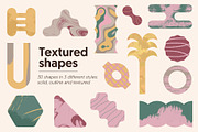 Textured Shapes, an Object Graphic by Léo Alexandre (Thumbnail 1 of 9)