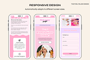 Editable Canva Website Template, a Landing Page Template by The Pixel Palace (Thumbnail 5 of 11)