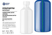 Syrup Bottle Mockup, a Packaging Mockup by Nanggroe Scripting (Thumbnail 5 of 8)