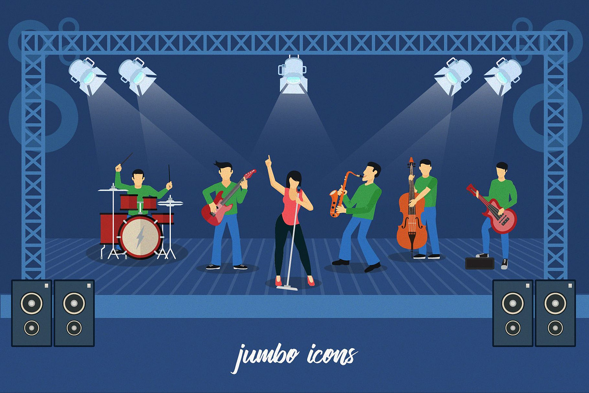 Music Glyph Icons V2, a Solid Icon by Jumbo Icons (Photo 5 of 5)