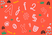 Cacophony - Fun Typeface, a Font by takoliko (Thumbnail 2 of 17)