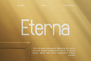 Gladence – Condensed Tall Sans Serif, a Sans Serif Font by Vadovastd (Thumbnail 5 of 8)