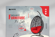Furniture Social Media Banner Design, a Marketing Template by Photoshop Action (Thumbnail 7 of 26)