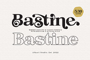 Bastine - Modern Classy Serif Font, a Serif Font by Afkari Studio (Thumbnail 2 of 16)