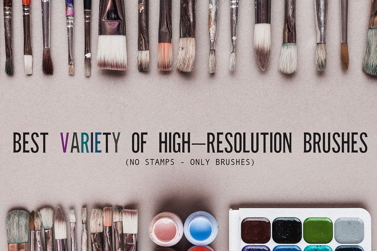 650 Procreate Brushes Mega Bundle, a Brush Add-On by BrushArchive (Photo 2 of 7)