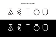 MANA |  Hawaiian Alphabet Font, a Symbol Font by Islandtwig (Thumbnail 6 of 7)