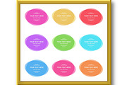 Set of Vector Colorful Banners, a Background Graphic by FineArtStudio (Thumbnail 2 of 3)