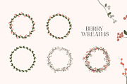 Berry Wreaths, a Decorative Illustration by Katia Serdiuk (Thumbnail 3 of 4)