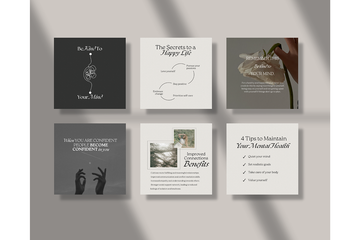 Mental Health Coach Template - Canva, a Social Media Template by TheTemplateTopia (Photo 4 of 10)