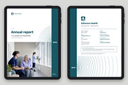 Hospital Annual Report Template, a Brochure Template by BrandPacks (Thumbnail 5 of 6)