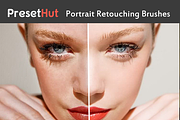 LR Portrait Retouching Brushes, a Brush Add-On by PresetHut (Thumbnail 1 of 4)