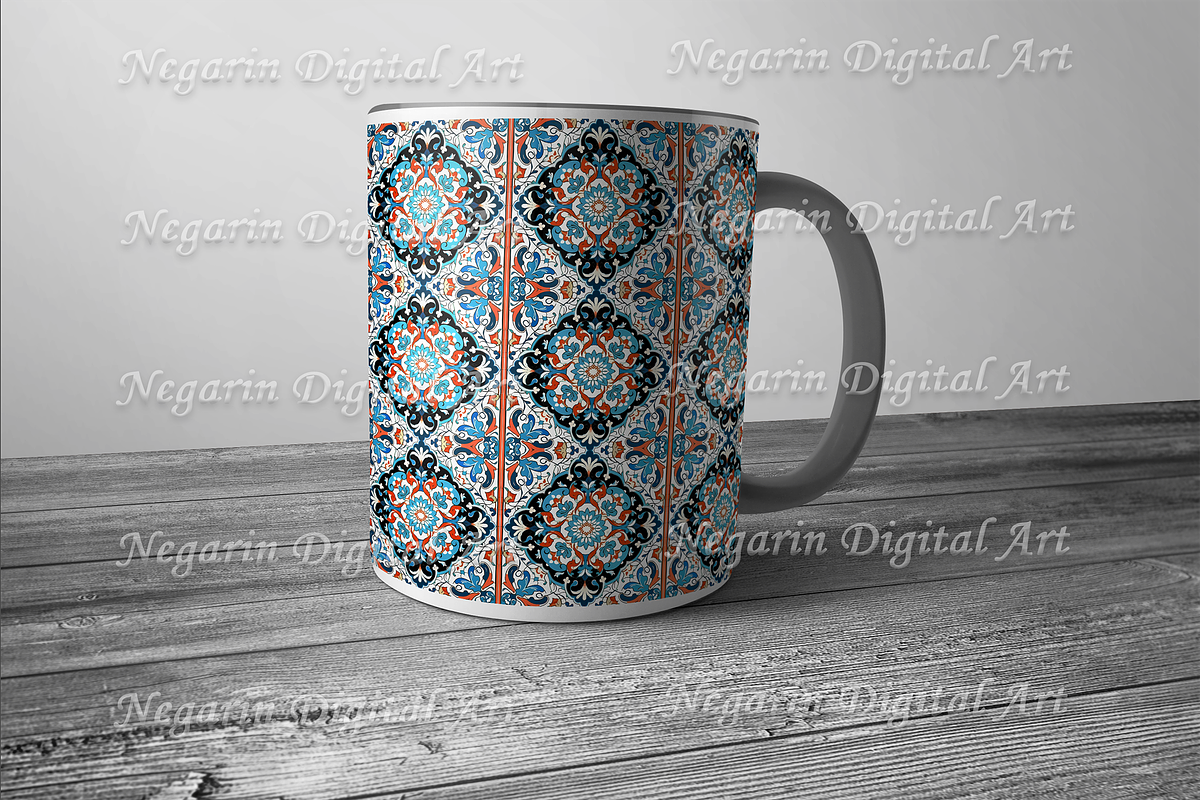 Persian Pattern Tile V2, a Pattern Graphic by Negarin Digital Art (Photo 8 of 8)