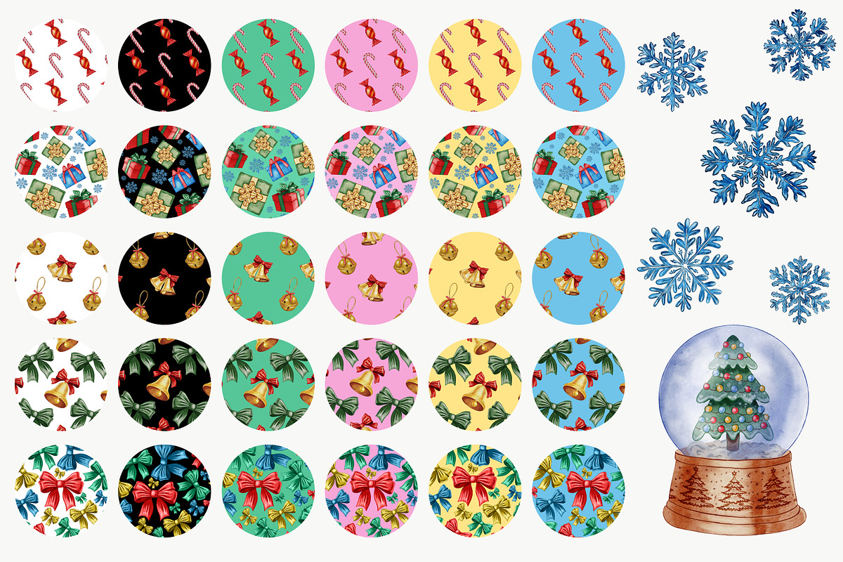 Merry Christmas, a Decorative Illustration by Andre_Eva (Photo 5 of 11)