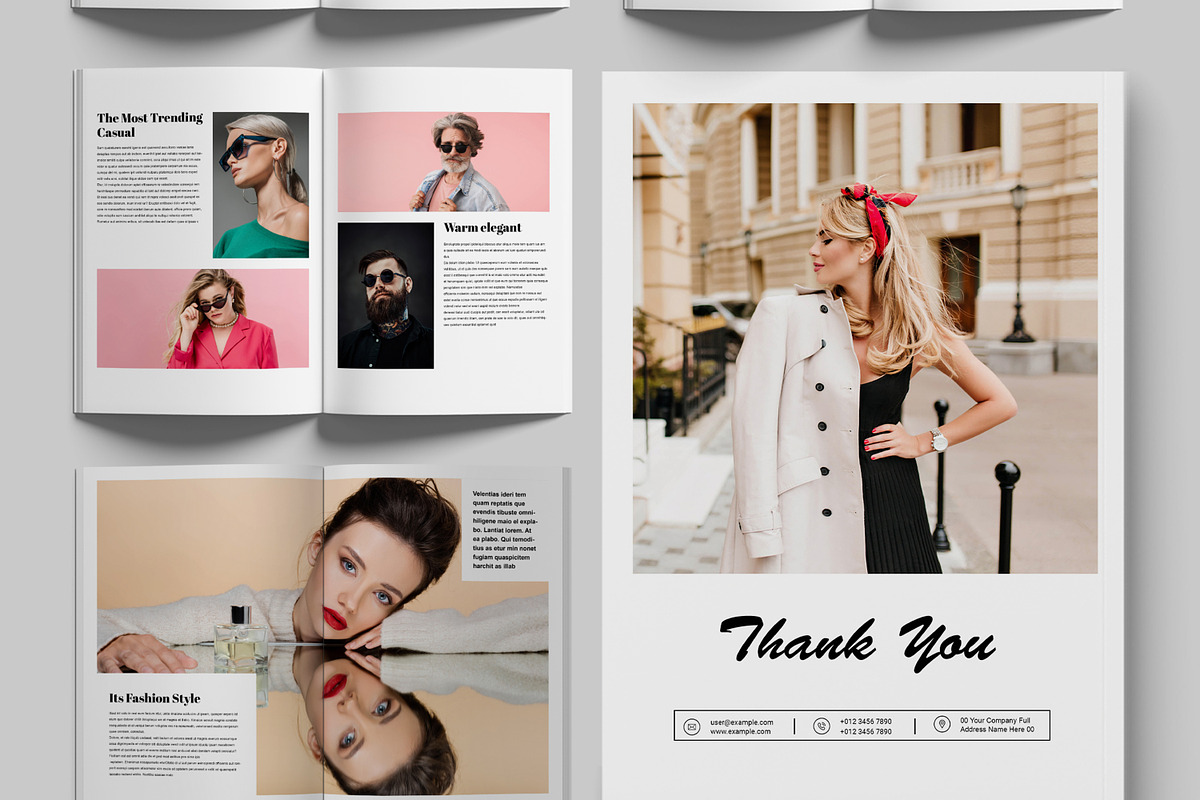 Fashion look Book, a Magazine Template by MightyDesign (Photo 2 of 7)