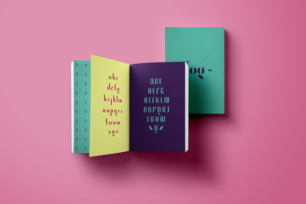 Fogtype display font preview 3