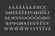 Caprino Stencil Font, a Font by hudlow (Thumbnail 4 of 5)