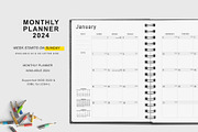 2024 Ultimate Planner Bundle Pack, a Stationery Template by MNT-Creator (Thumbnail 4 of 5)
