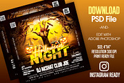 Halloween Flyer Template, a Flyer Template by MithilaCreation (Thumbnail 2 of 6)