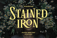 Stained Iron Playful Serif