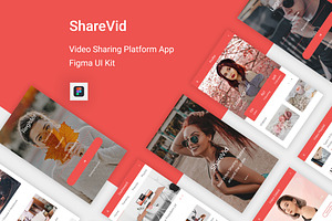 Video Sharing Platform App Figma