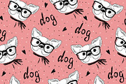 Cute dogs collection!, a Pattern Graphic by Irene_Boiko_ART (Thumbnail 3 of 16)