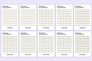 2025-26 Money Saving Challenges Book, a Stationery Template by Mustafiz (Thumbnail 7 of 8)