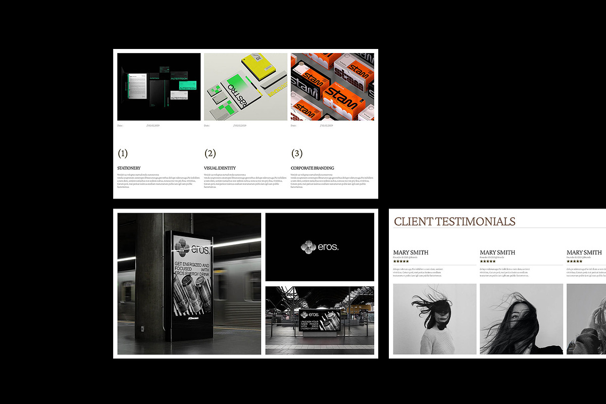 Simple Portfolio Presentation Deck, a Presentation Template by Devators (Photo 8 of 8)