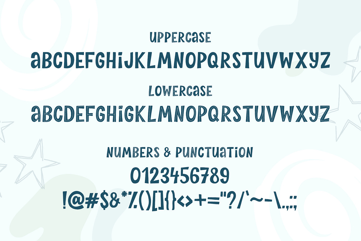 Little Mark - Handwritten font, a Font by Kat Anti (Photo 2 of 6)