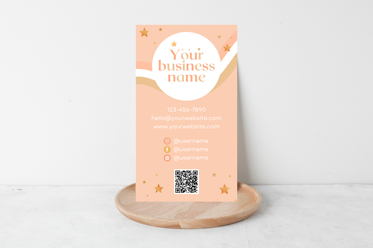 Cute Business Card - Logo Included, a Business Card Template by SunshineStudioBoutique (Photo 5 of 9)