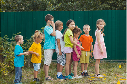 the kids are preparing for the, a Nature Photo by oksix