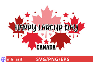 Happy Labour Day Canada SVG PNG, a Graphic by mh_arif