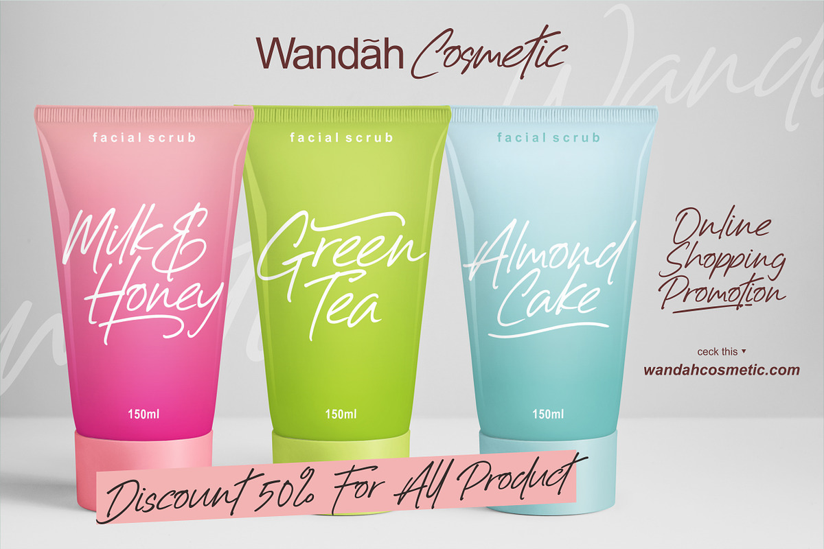 Billistone A Handwritten Font preview 3
