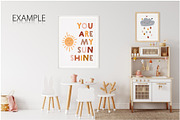 Kids Frames & Wall Mockup Bundle - 6, a Print Template by Yuri-U (Thumbnail 14 of 28)