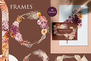 Watercolor set Dia de Muertos, a Decorative Illustration by Antikva17 (Thumbnail 4 of 10)