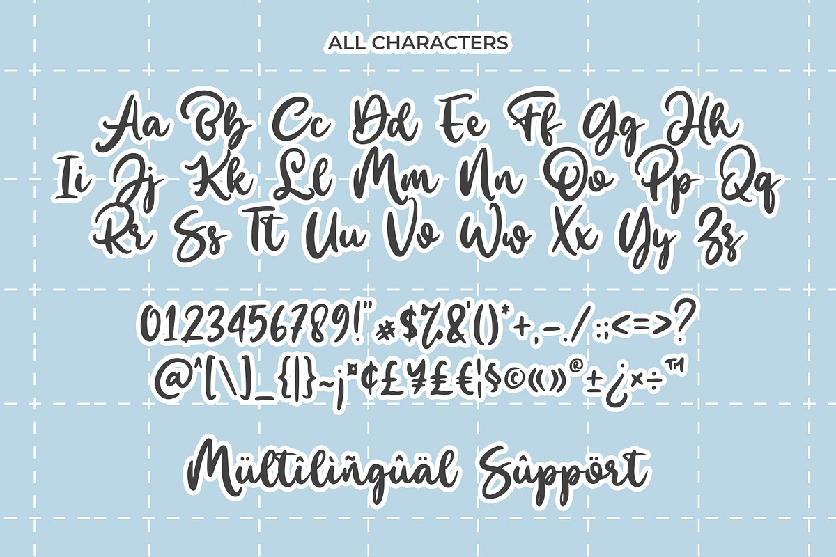 Gelico Milk, a Script Font by Abo Daniel Studio (Photo 8 of 10)
