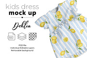 Kids Dress Mockup Dehlia, a Shirt Mockup by Eves_Aquadreams (Thumbnail 1 of 6)