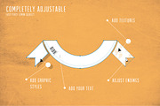 Extended ribbon pack - Ai, an Object Graphic by Vitek Graphic (Thumbnail 2 of 5)