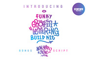 Graffiti Lettering Build Kit + Bonus, an Object Graphic by 52NINE GRAPHICS (Thumbnail 1 of 8)