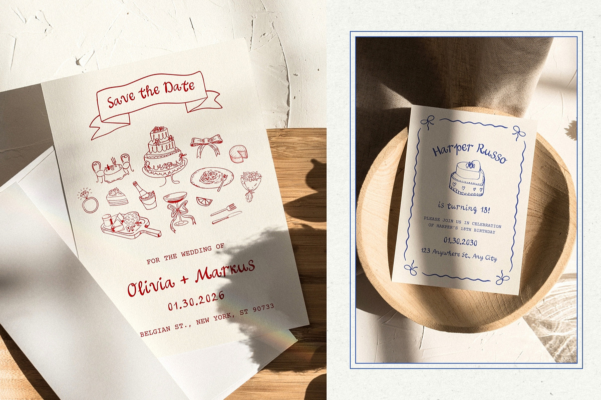 Whimsy Stroke: Cute Handwritten Font, a Handwritten Font by lerinartstudio (Photo 2 of 11)