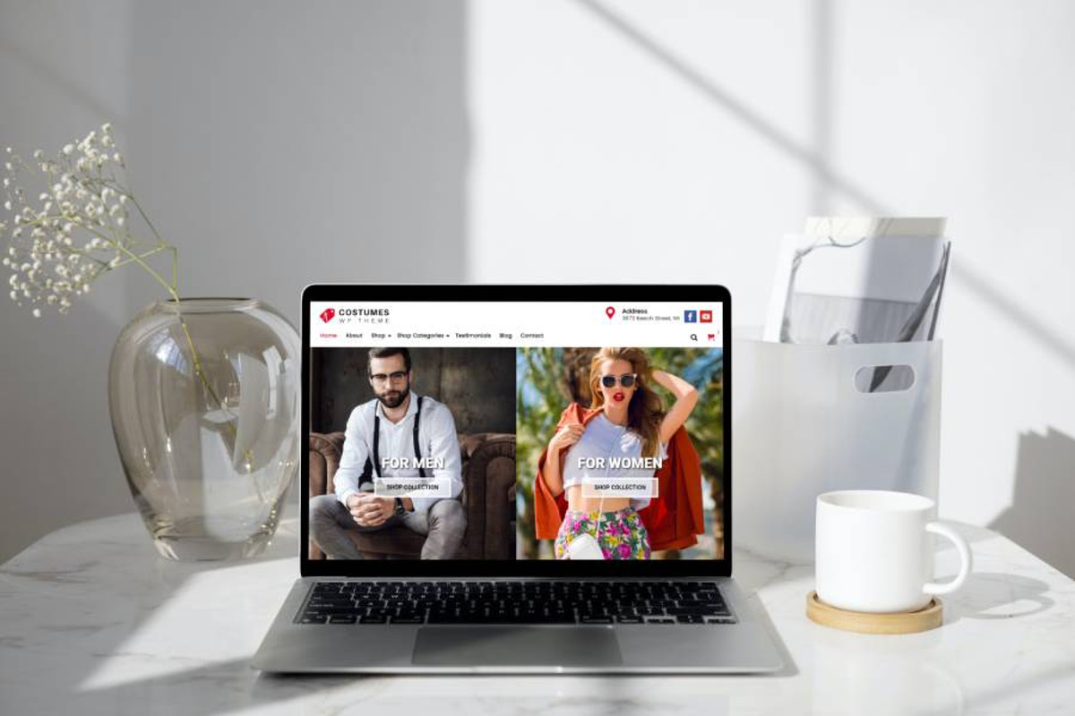 Costumes Clothing WordPress Theme preview 6