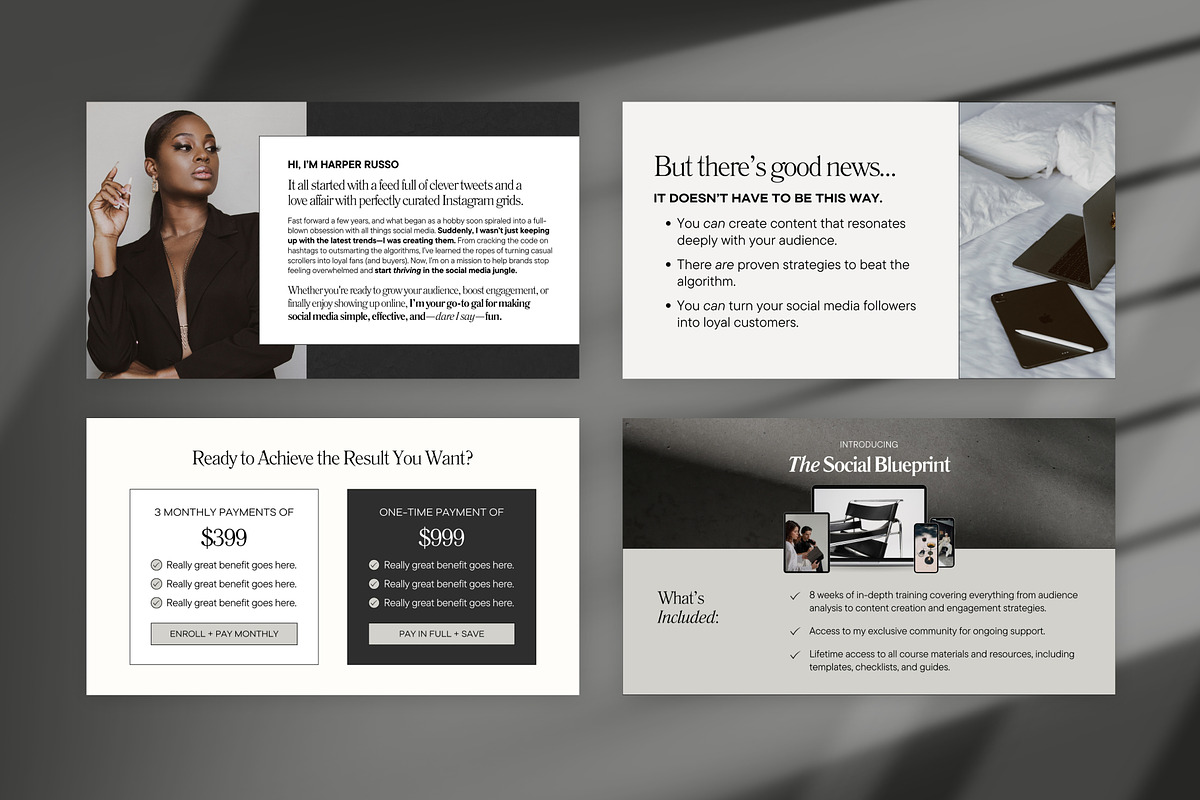 Slide Deck & Webinar Canva Templates, a Presentation Template by Fallon Gerst (Photo 22 of 22)