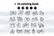 Cute Capybara with Good Friends, an Animal Illustration by Palau (Thumbnail 11 of 12)