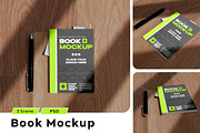 Book Mockup, a Mockup by Mockupnine (Thumbnail 1 of 7)