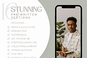 GOLD Personal Brand Photography Guid, a Magazine Template by Signature Edits (Thumbnail 2 of 10)