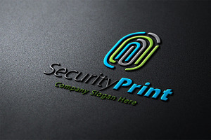 Security Print Logo