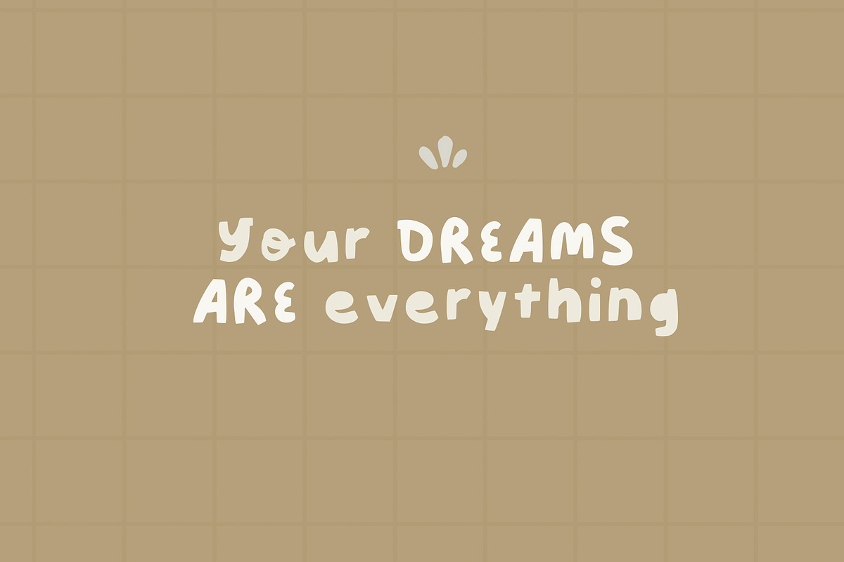 DoodleDash - handwritten cutout font, a Handwritten Font by Ashiya Pixel (Photo 8 of 9)
