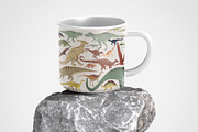 Dinosauria - Clipart Collection, an Object Graphic by Alina Sh (Thumbnail 5 of 9)