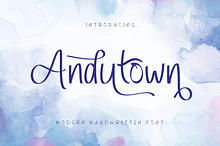 Andutown - Modern Handwritten Script