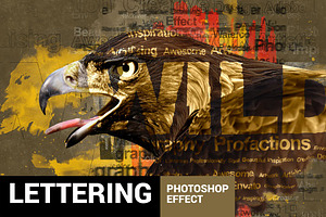 Lettering Photoshop Action